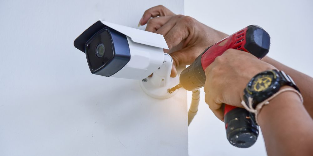 Installation of surveillance cameras