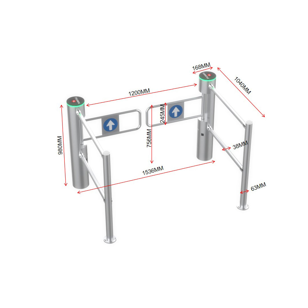 Entrance Gate for Supermarkets TA-308 (Swing)