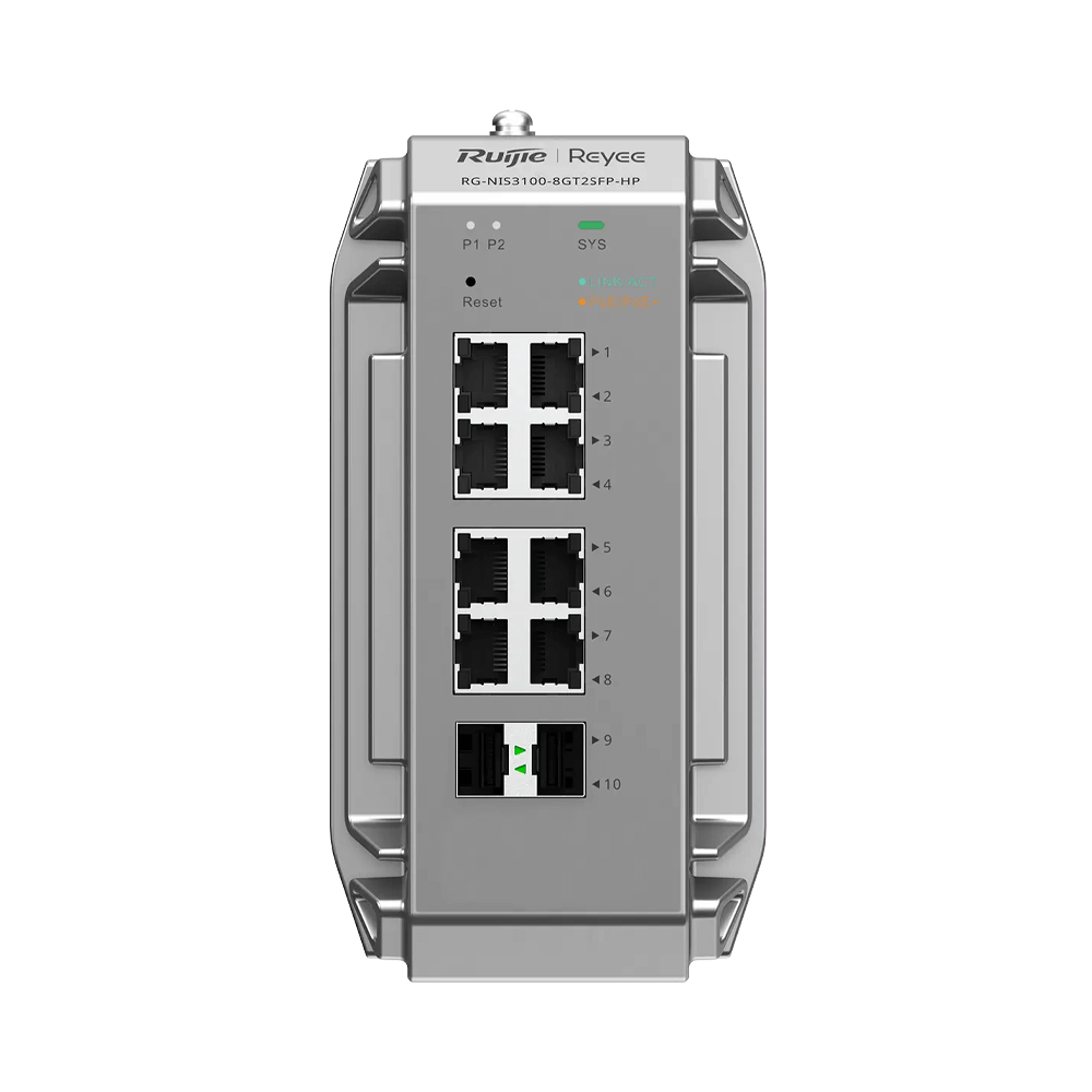 Switch Ruijie 8 port POE+ 2 SFP 