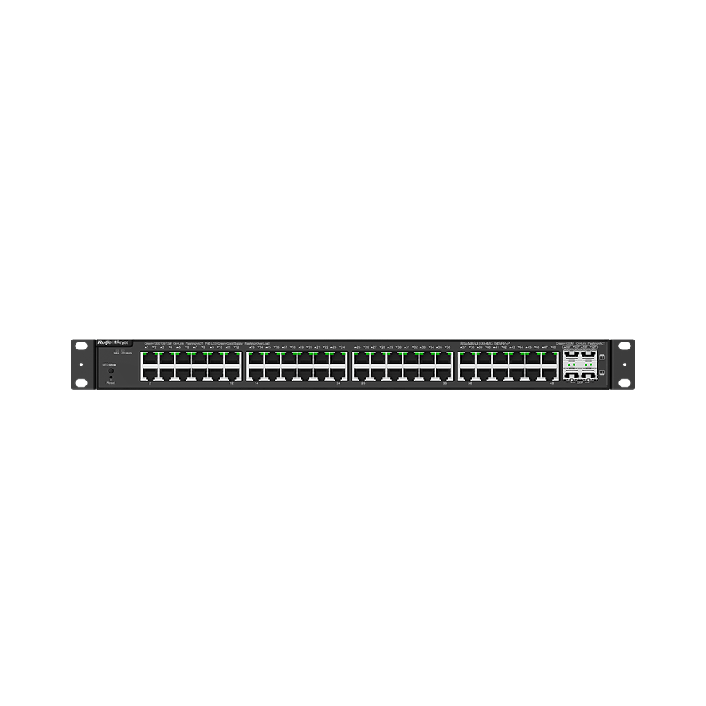 PoE Switch Gigabit 52-Port  RG-NBS3100-48GT4SFP-P