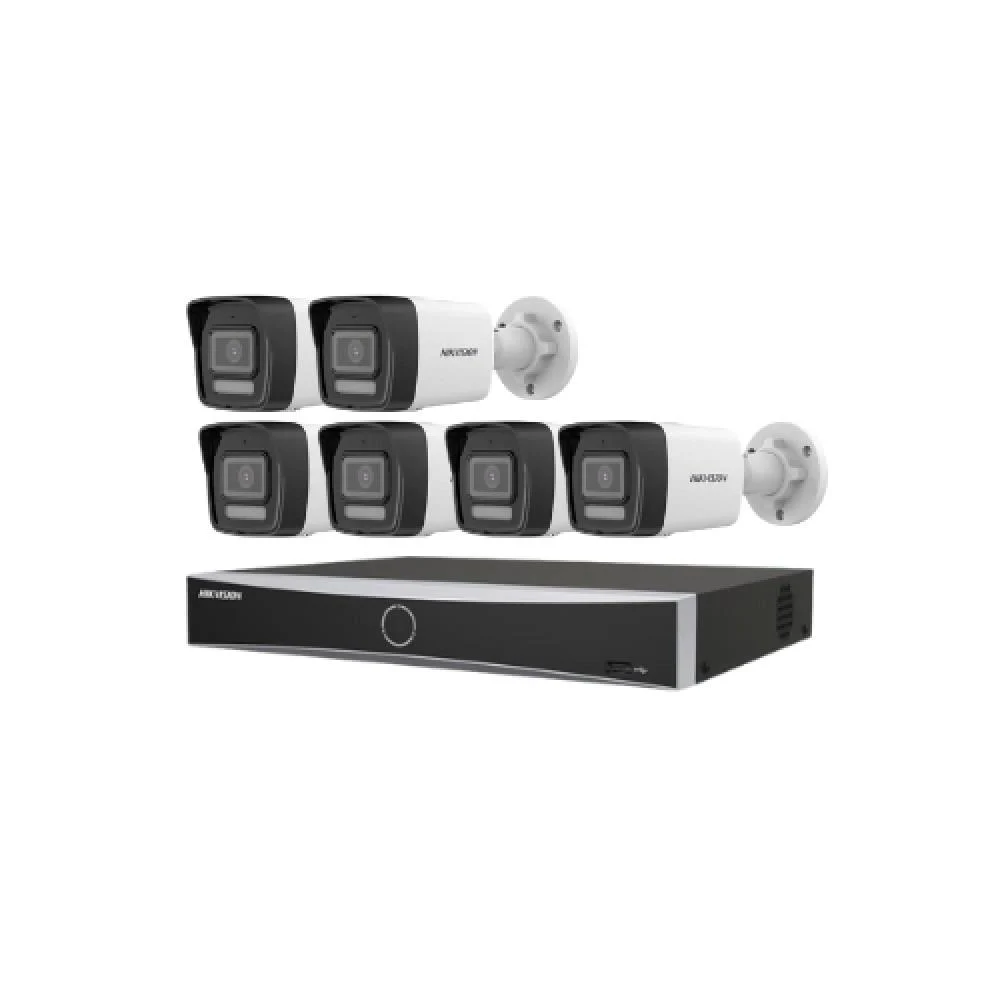 Bundle of 6 cameras, 8 megapixel IP camera