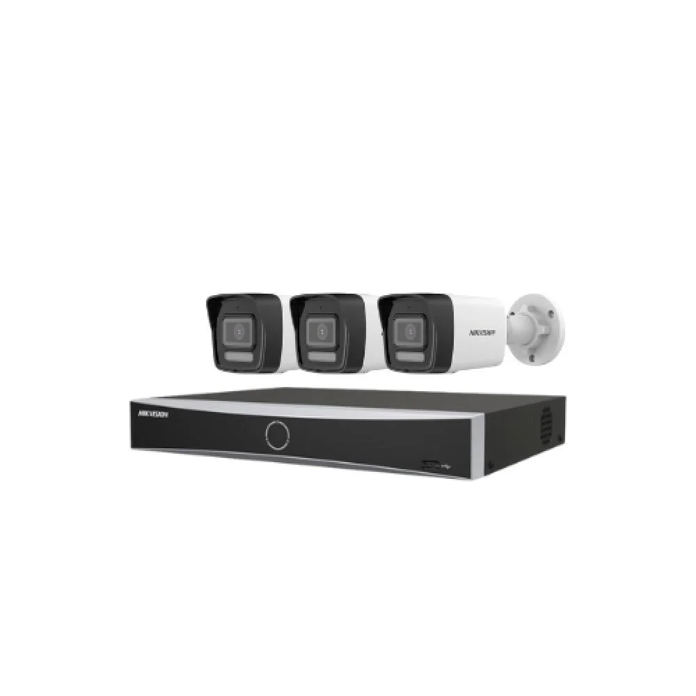 Bundle of 3 cameras, 8 megapixel IP camera