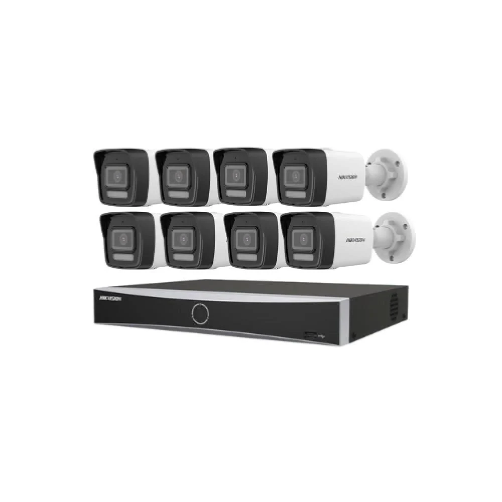 Bundle of 8 cameras, 6 megapixel IP camera